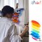 2 Pcs Paint and Sip Kit - 8×10 Pre Drawn Canvas (Halloween Girls)